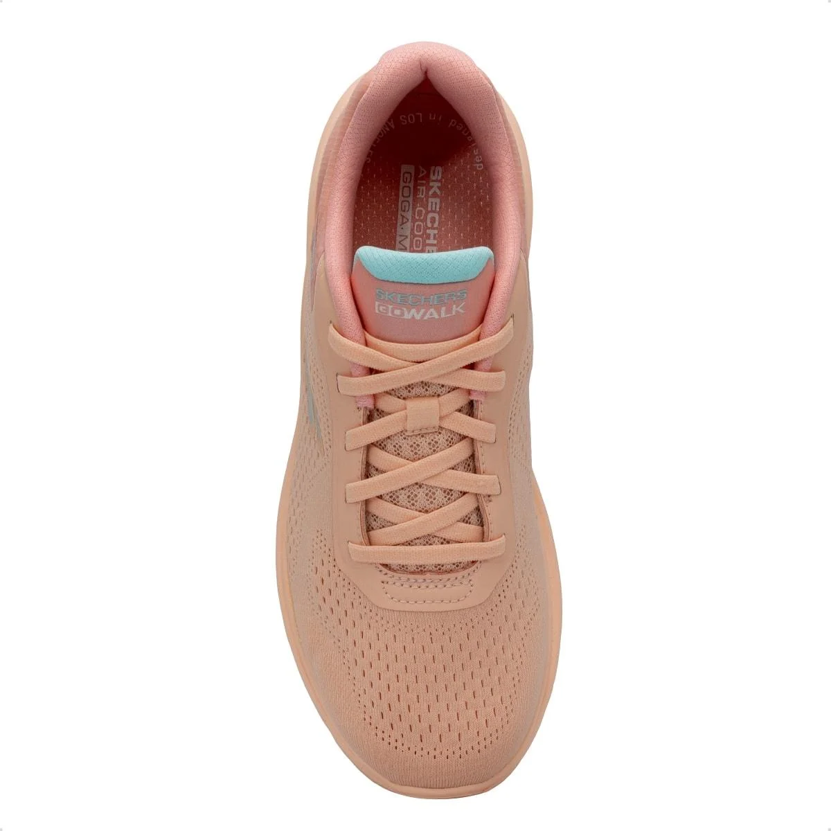 Tênis Skechers Feminino Go Walk 7 - Cosmic Waves 125215 Salmão 3