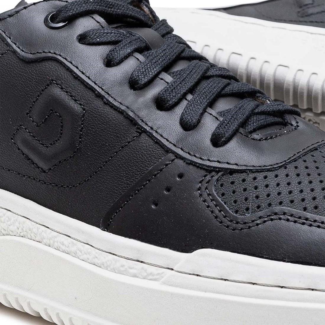 Tênis De Couro Democrata Masculino Denim Block 240501+Cinto Masculino Dupla Face 3