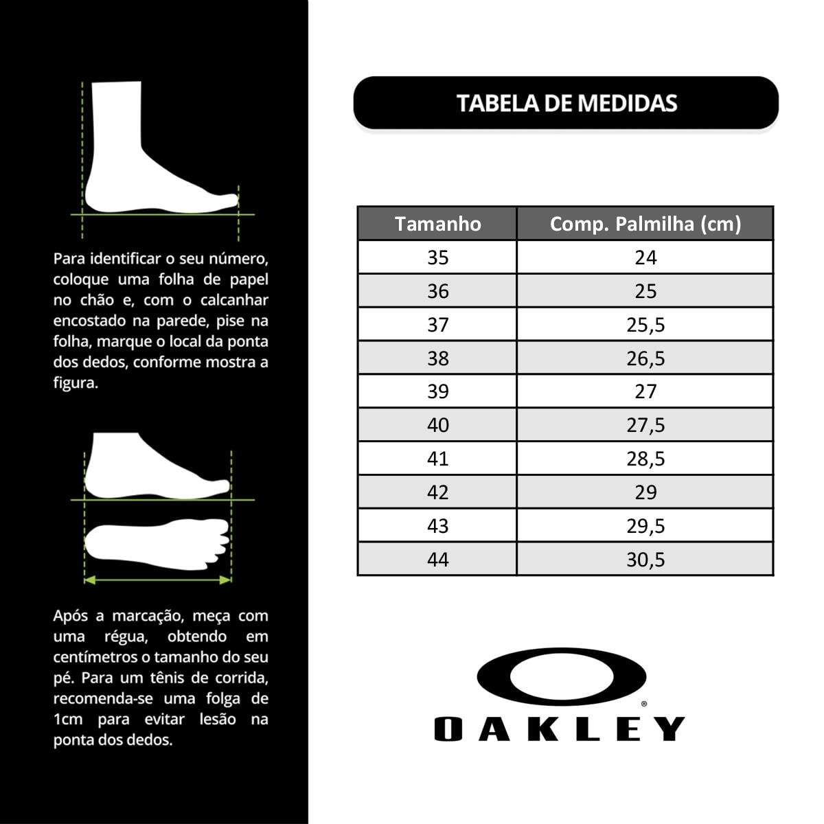 Tênis Oakley Unissex Stern Preto/Vermelho 6