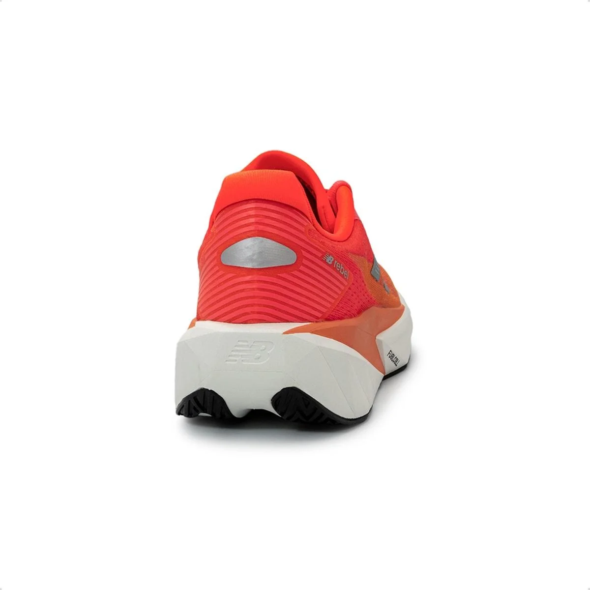 Tênis New Balance Feminino Fuelcell Rebel V5 Corrida Laranja 4