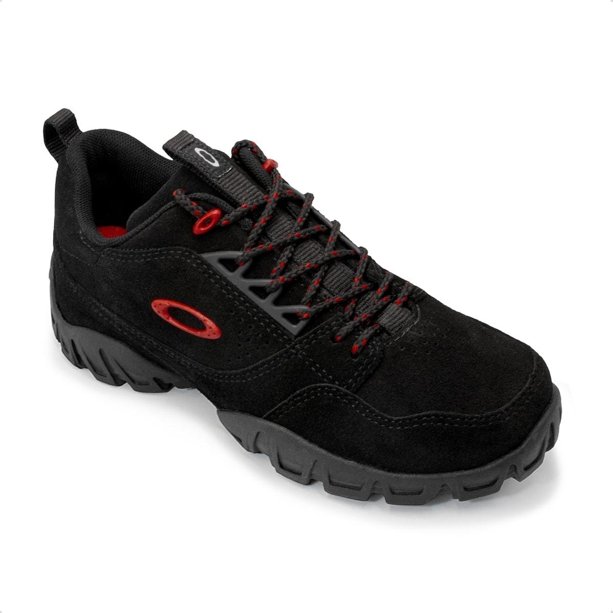 Tênis Oakley Unissex Anorak Low Preto/Vermelho 2