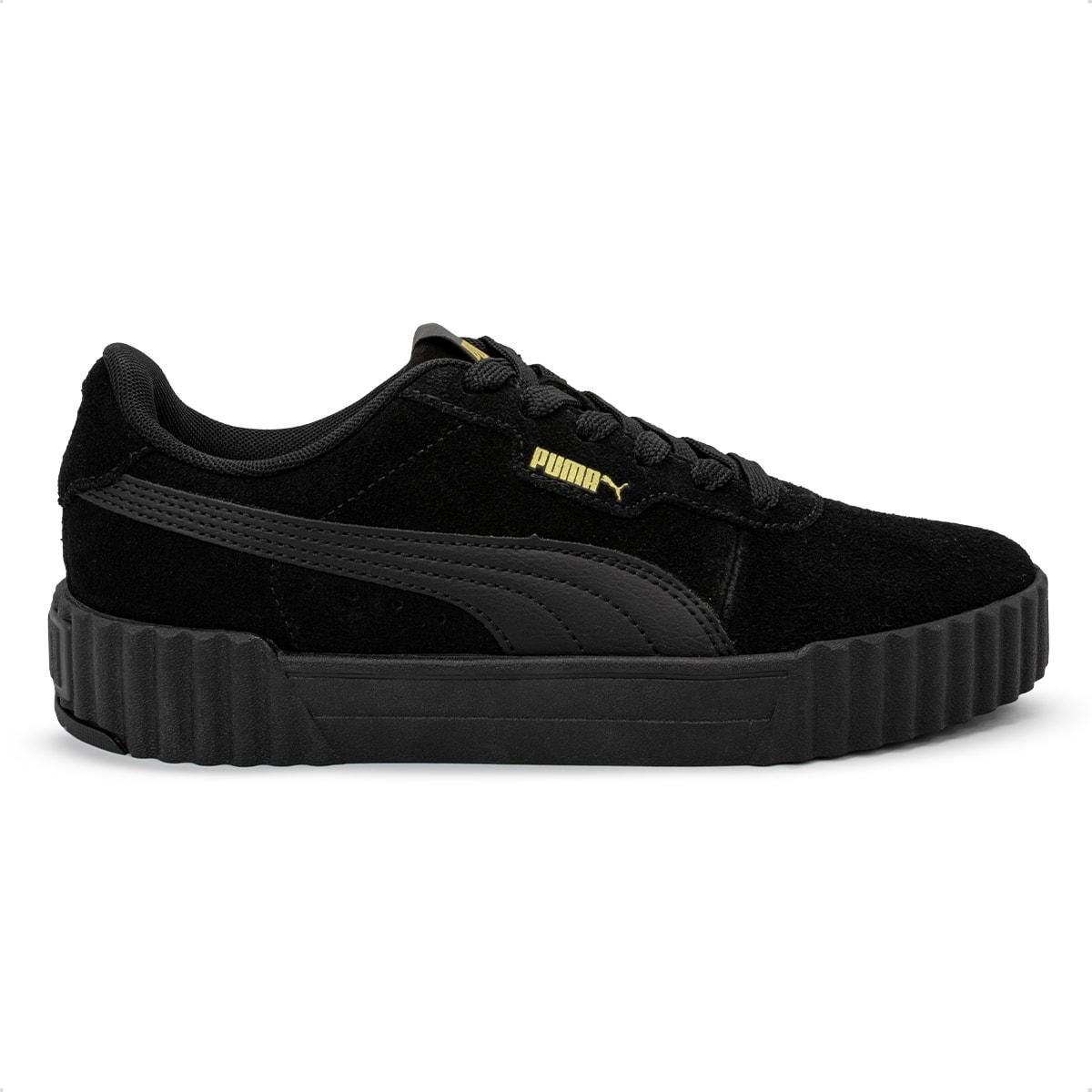 Tênis Puma Feminino Carina 3.0 SD BDP Preto/Dourado 1