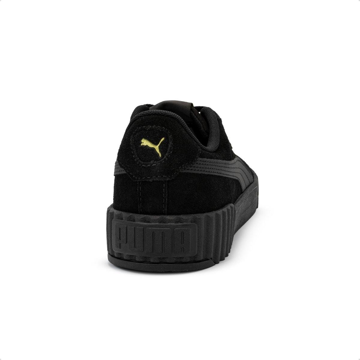 Tênis Puma Feminino Carina 3.0 SD BDP Preto/Dourado 4