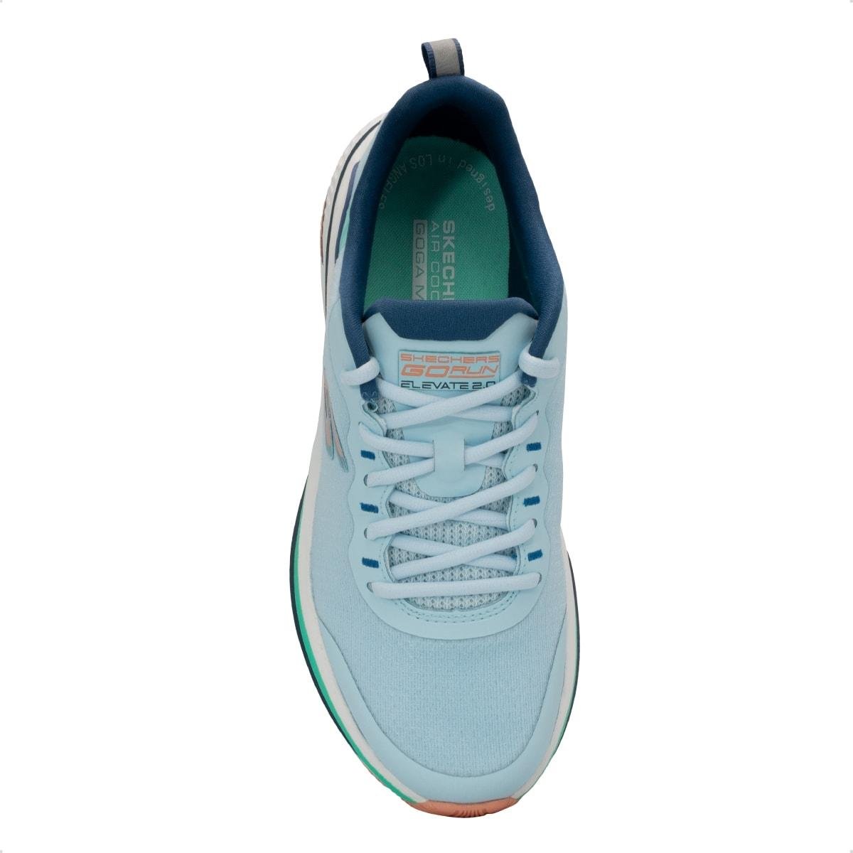 Tênis Skechers Feminino Go Run Elevate 2.0 - Cardona Corrida Azul 3