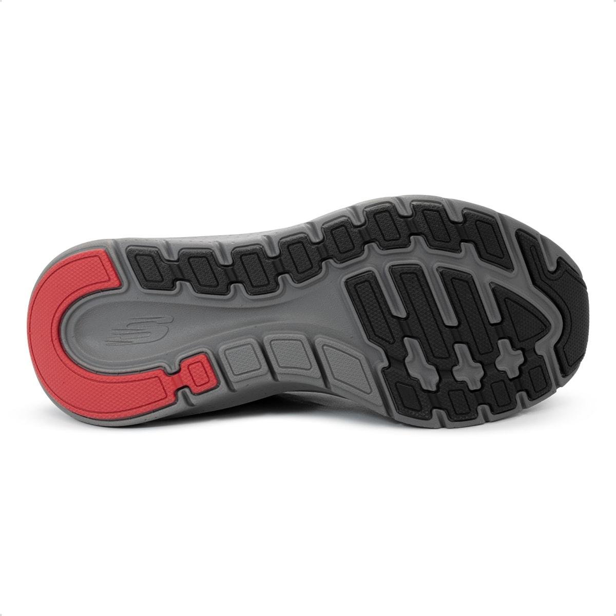 Tênis Skechers Masculino Arch Fit 2.0 Preto/Grafite 5