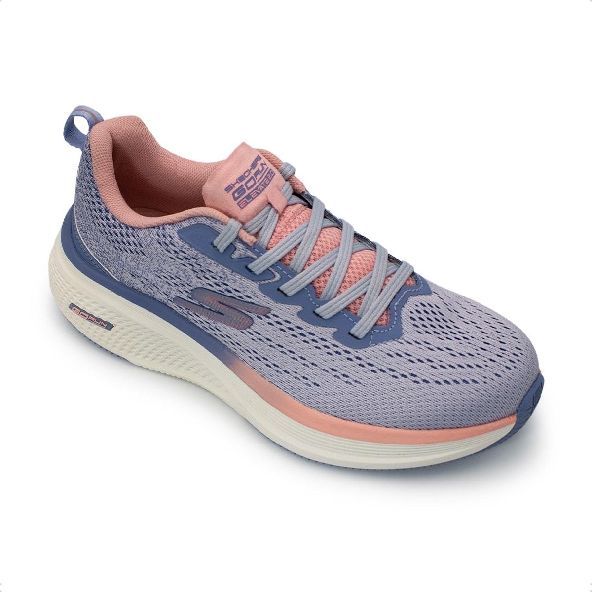Tênis Skechers Feminino Go Run Elevate 2.0 129000 Corrida Lilás 2