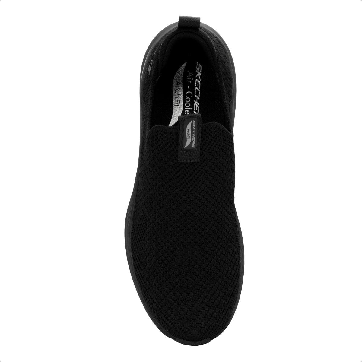 Tênis Skechers Masculino Slip On Arch Fit 2.0 - Farum 232704 Preto 3