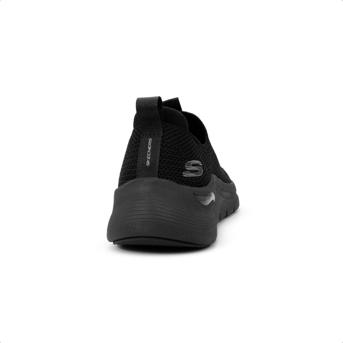 Tênis Skechers Masculino Slip On Arch Fit 2.0 - Farum 232704 Preto 4