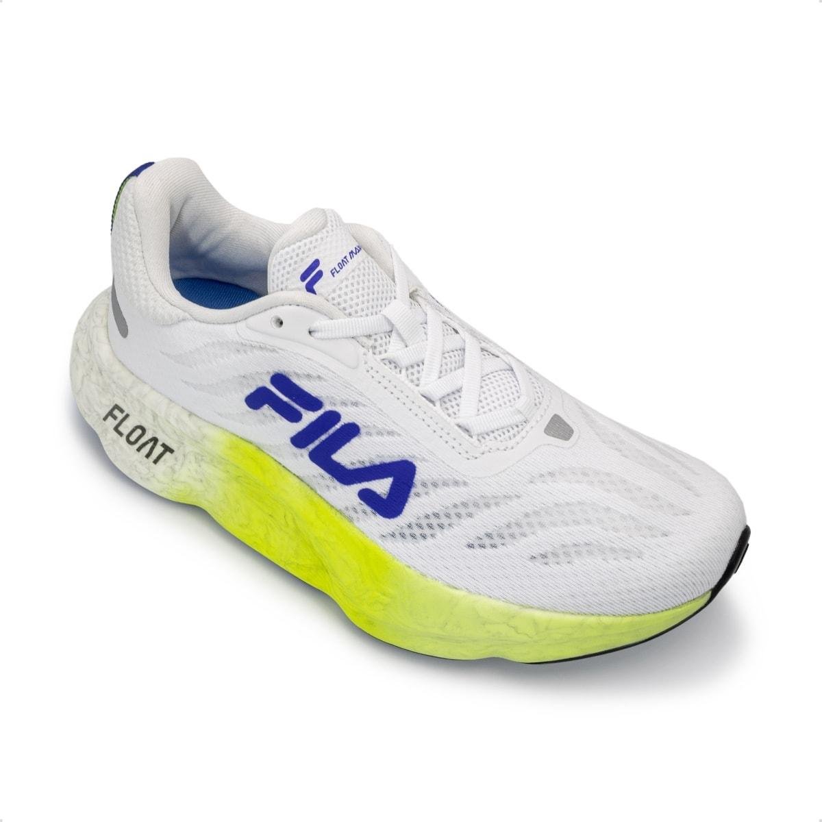 Tênis Fila Feminino Float Maxxi 2 Corrida Branco/Amarelo 2