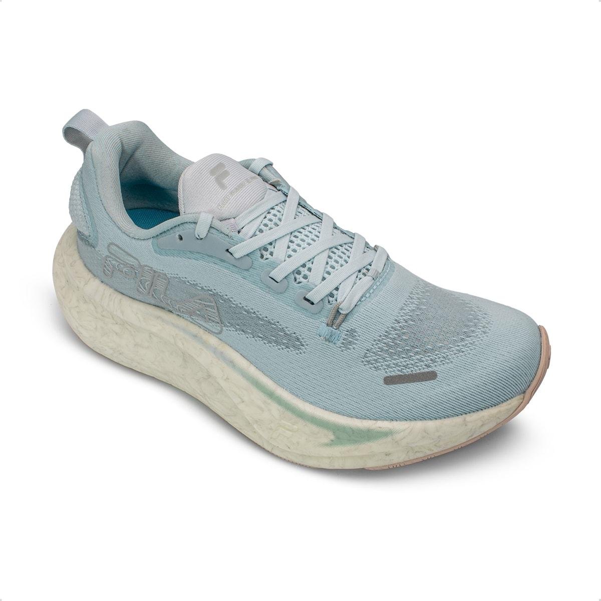 Tênis Fila Feminnino Float Maxxi 2 Pro Corrida Azul Claro 2