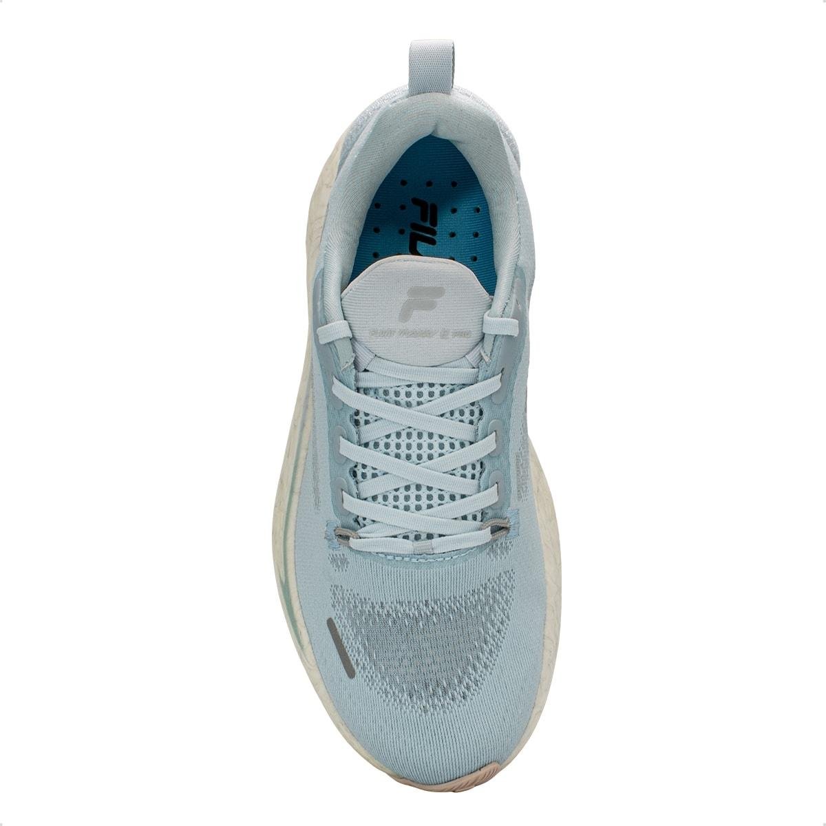 Tênis Fila Feminnino Float Maxxi 2 Pro Corrida Azul Claro 3