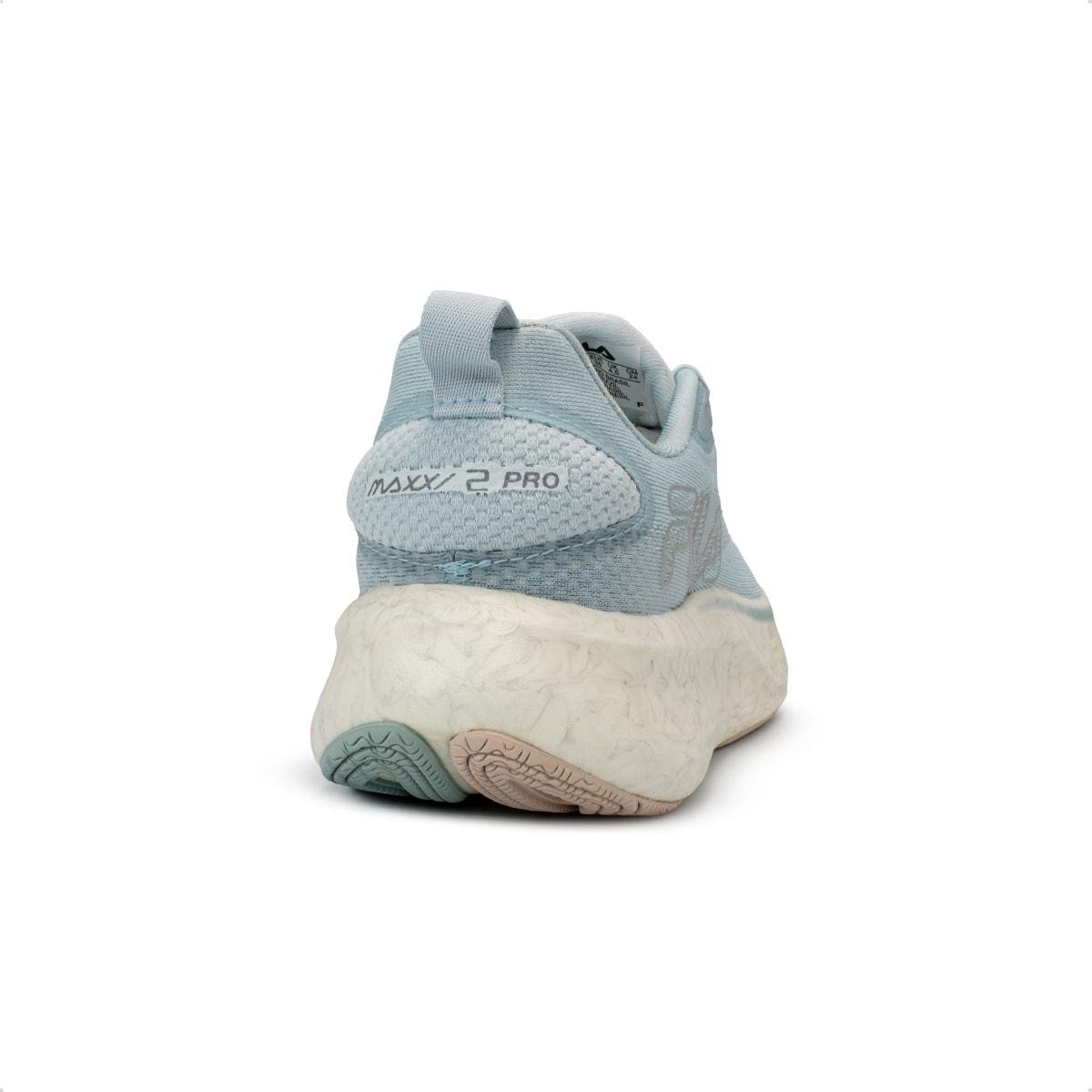 Tênis Fila Feminnino Float Maxxi 2 Pro Corrida Azul Claro 4