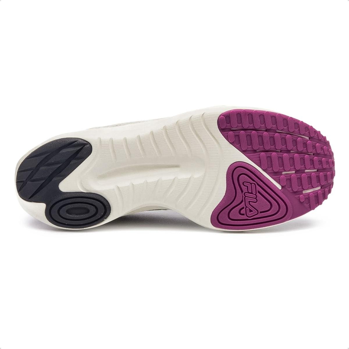 Tênis Fila Feminino Fastness Corrida Bege 5