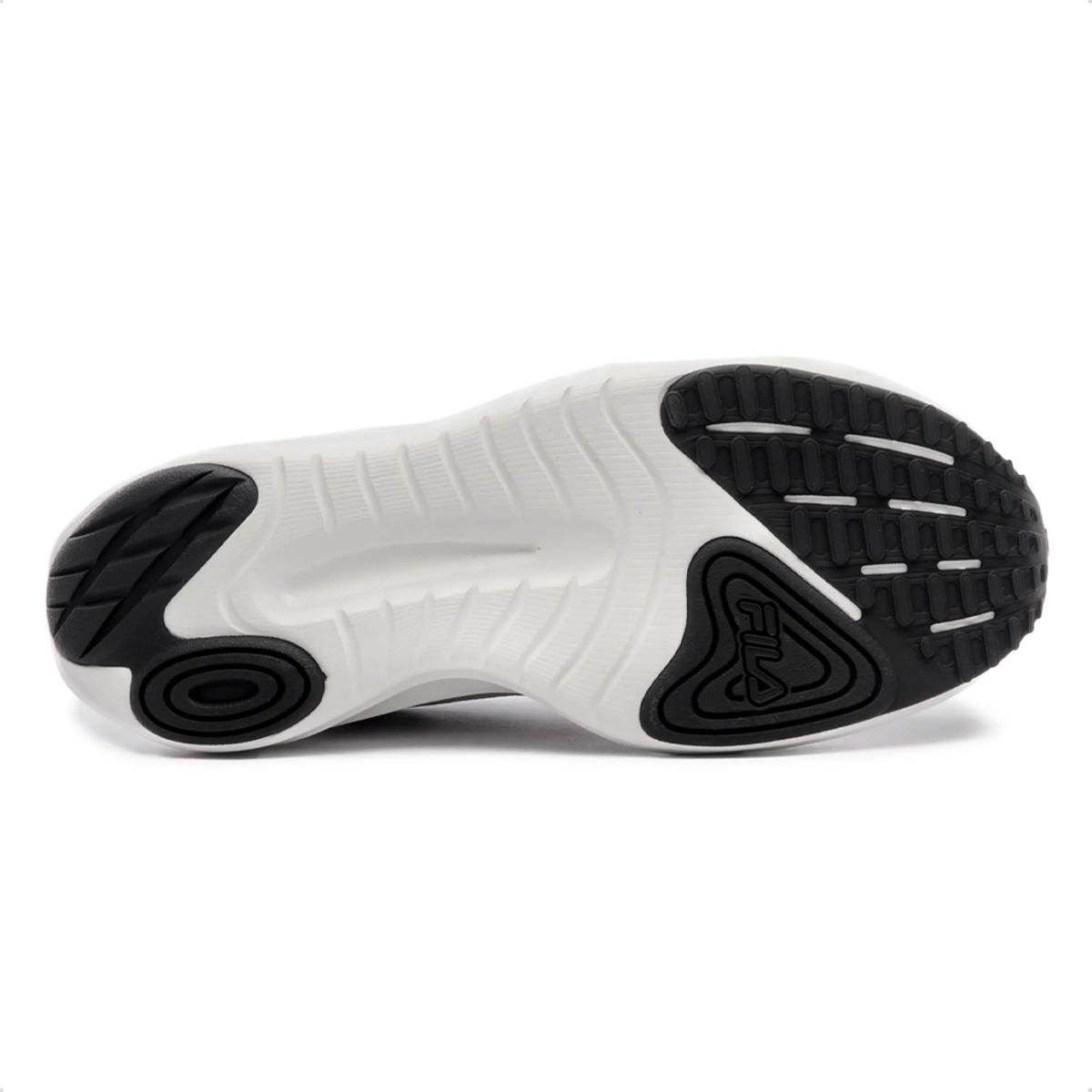 Tênis Fila Masculino Fastness Corrida Cinza Claro 5