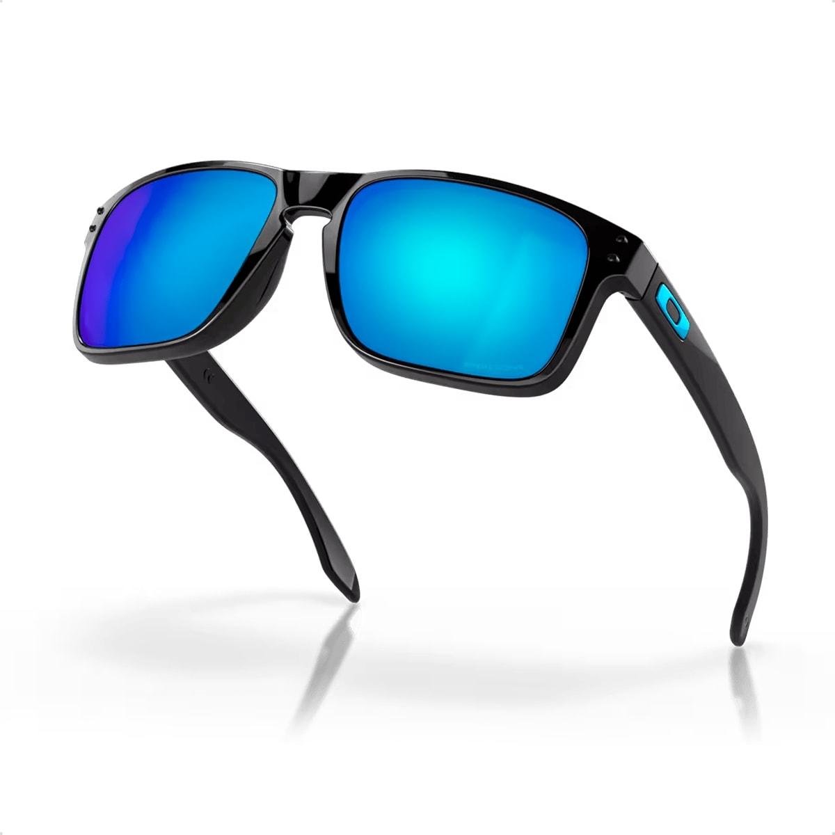 Óculos de Sol Oakley Unissex Holbrook Prizm Sapphire Preto/Azul 4