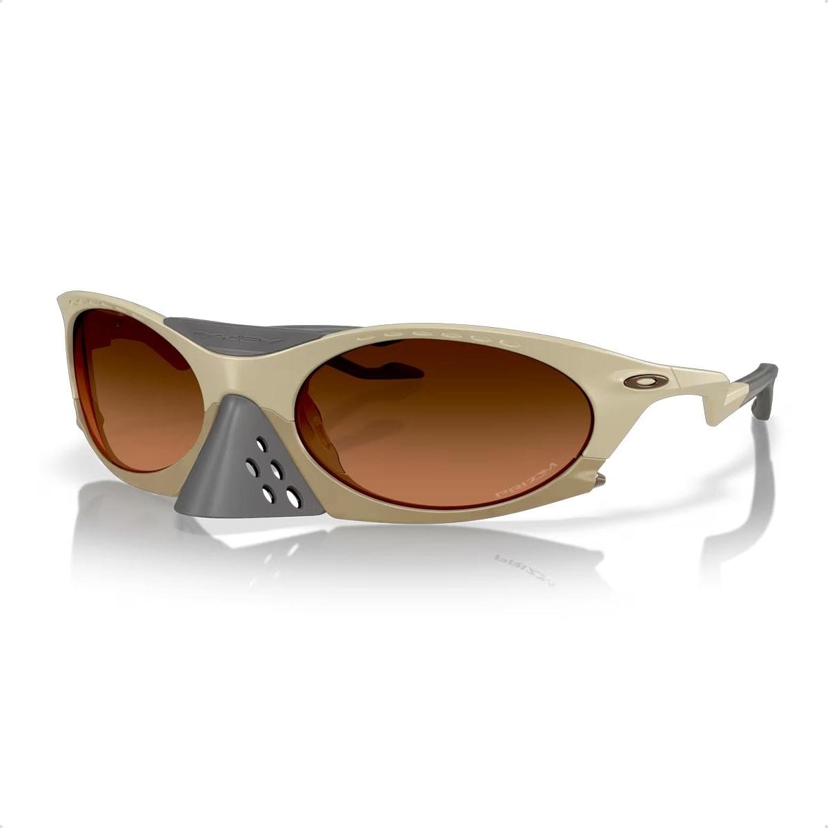 Óculos de Sol Oakley Unissex Plantaris Prizm Brown Gradient Bege/Marrom 2