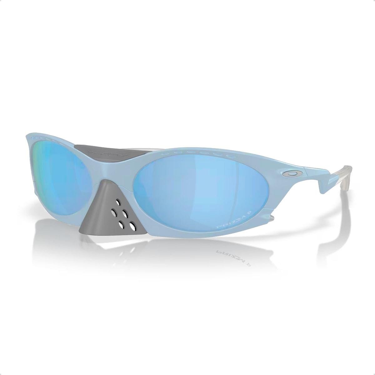 Óculos de Sol Oakley Unissex Plantaris Prizm Deep Water Polarized Azul Claro 2
