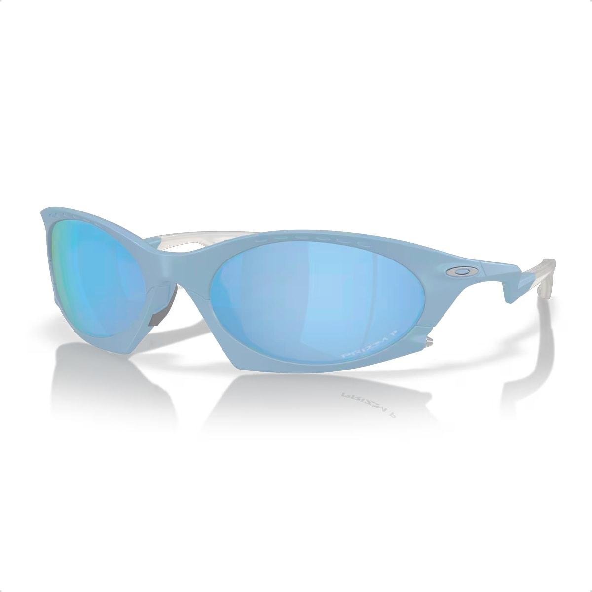 Óculos de Sol Oakley Unissex Plantaris Prizm Deep Water Polarized Azul Claro 4