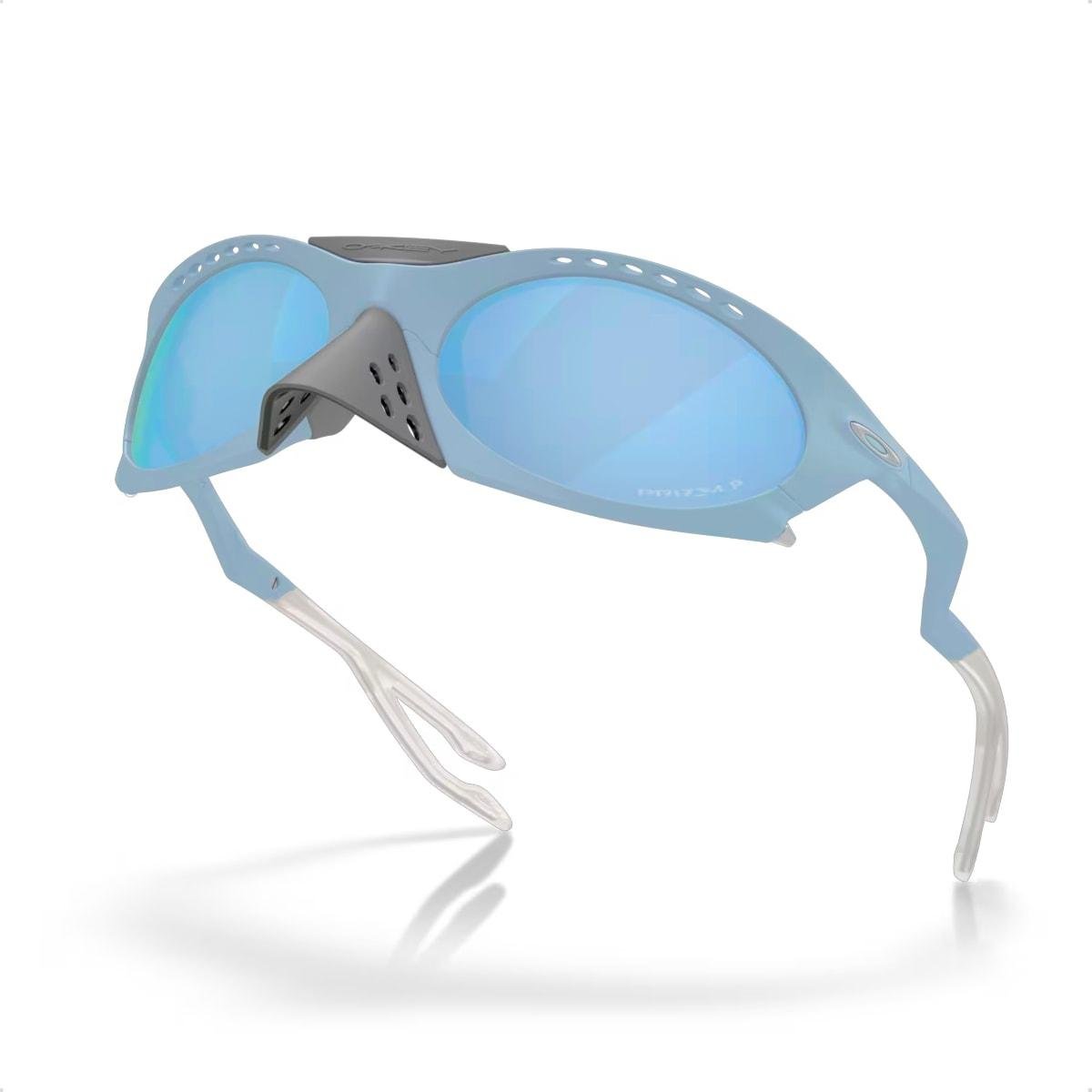 Óculos de Sol Oakley Unissex Plantaris Prizm Deep Water Polarized Azul Claro 5