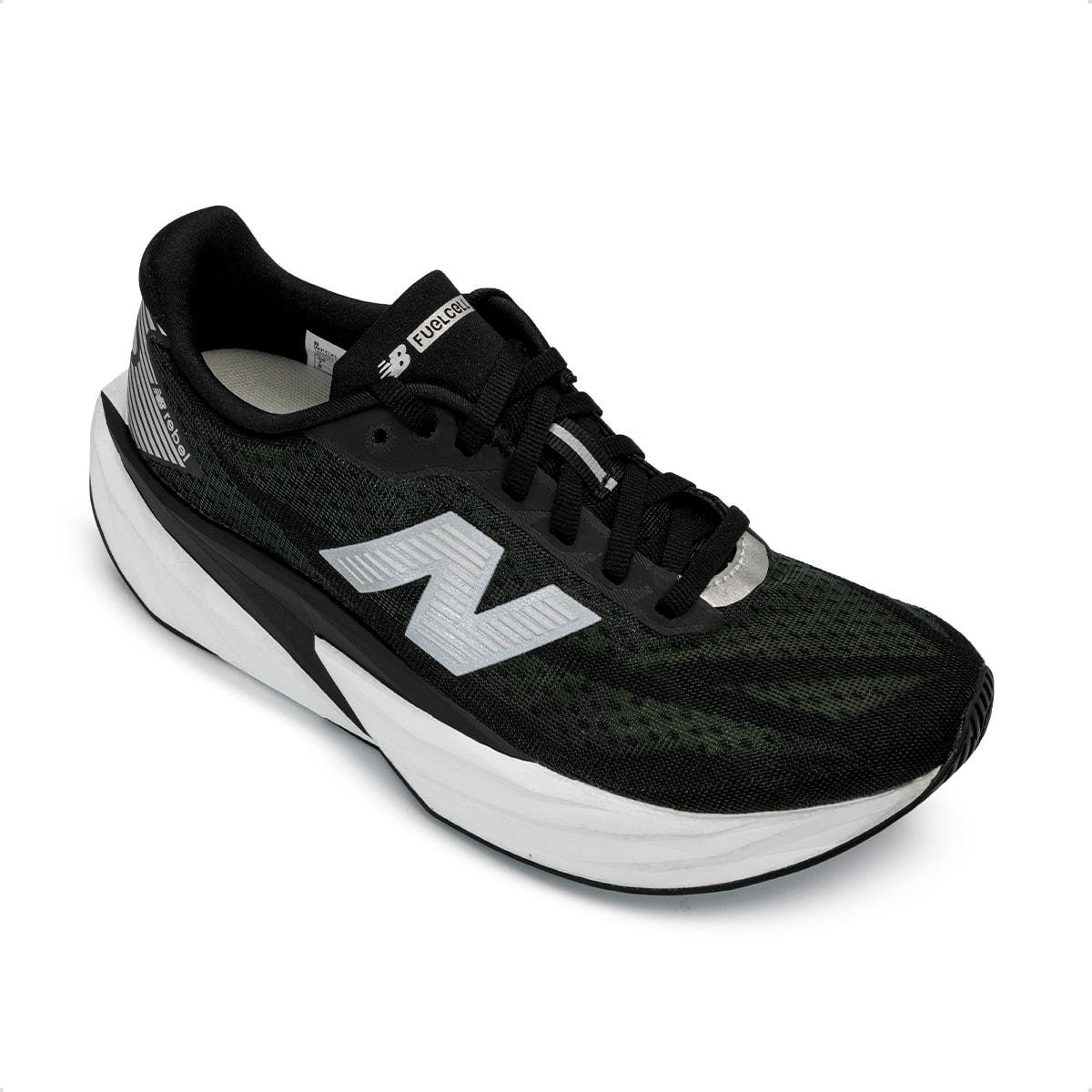 Tênis New Balance Masculino Fuelcell Rebel V5 Corrida Verde/Preto 2