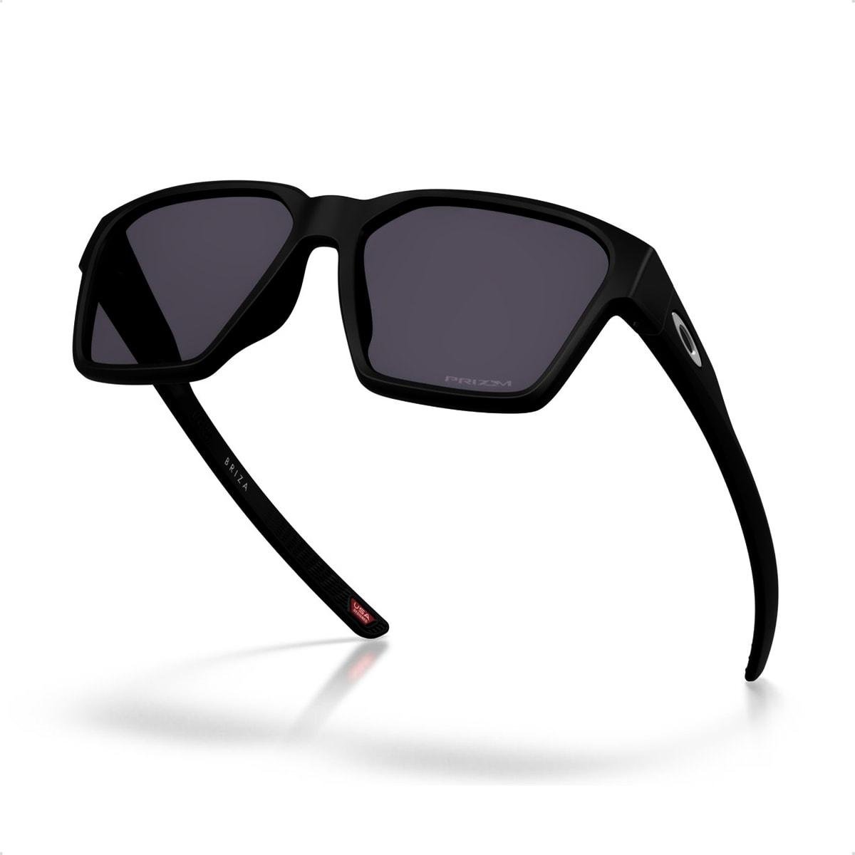 Óculos de Sol Oakley Unissex Briza Prizm Grey Preto 2