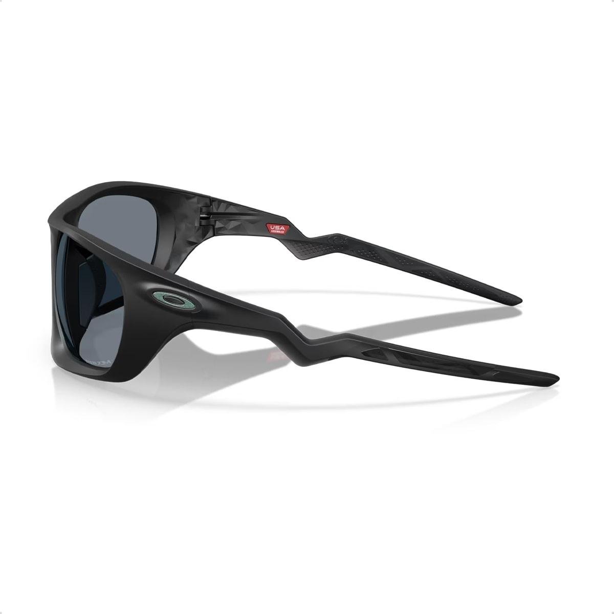 Óculos de Sol Oakley Unissex Lateralis Prizm Grey Preto 3