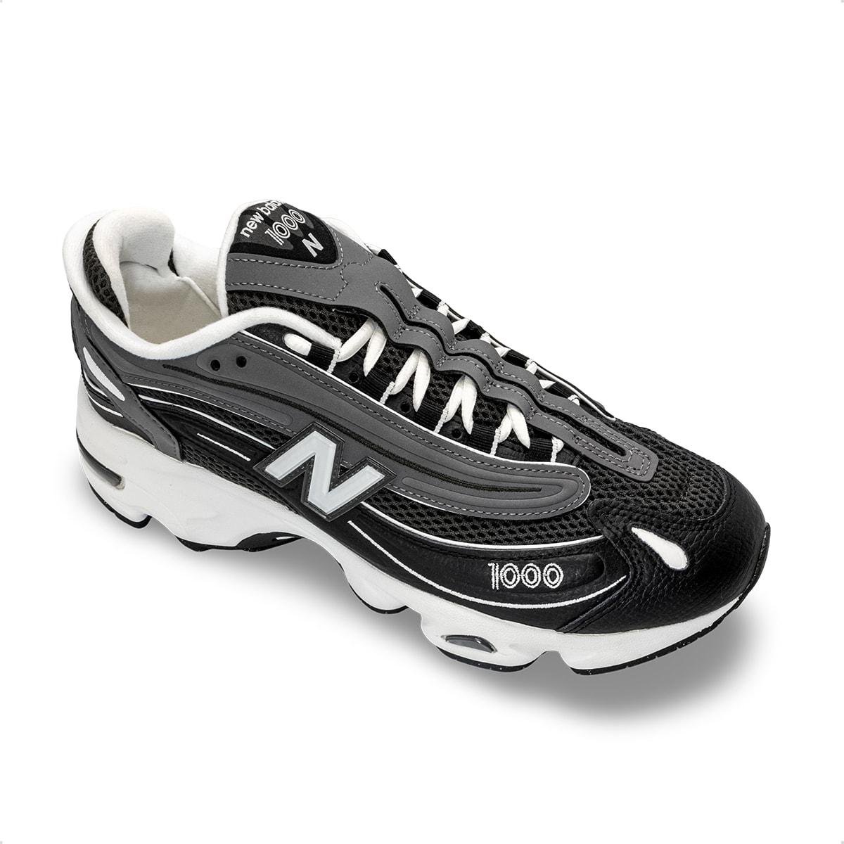 Tênis New Balance Unissex 1000 Casual Preto/Chumbo 2