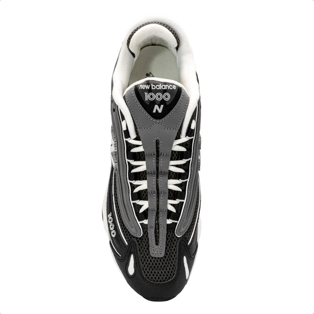 Tênis New Balance Unissex 1000 Casual Preto/Chumbo 3