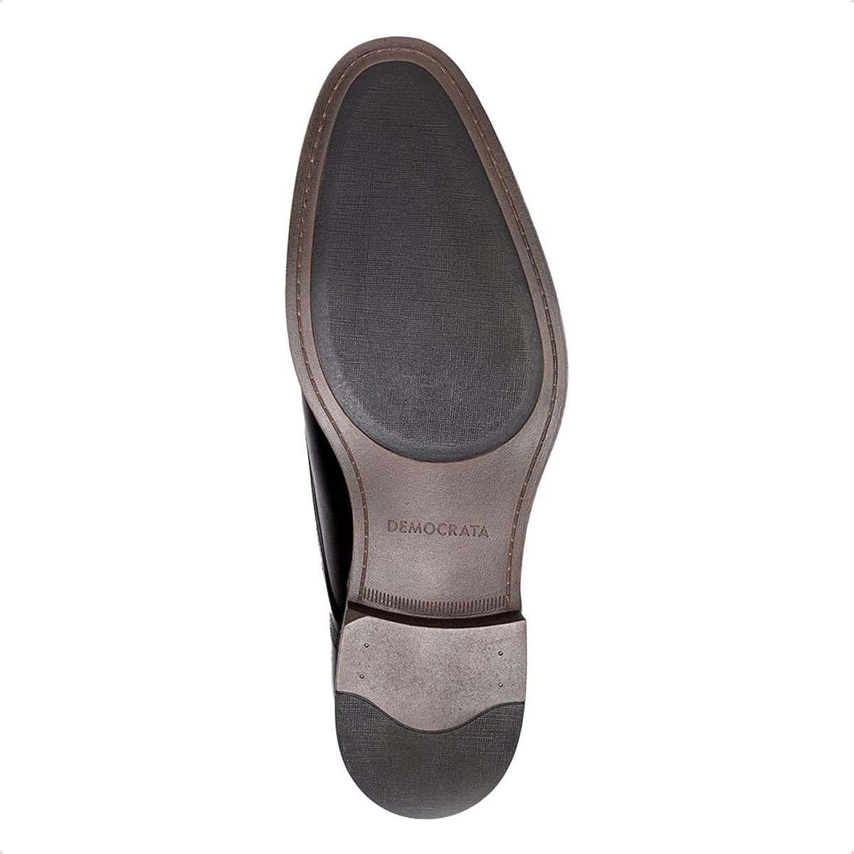 Sapato Social de Couro Democrata Masculino Smart Comfort Madison Hi-Soft 32 255106 Preto 4