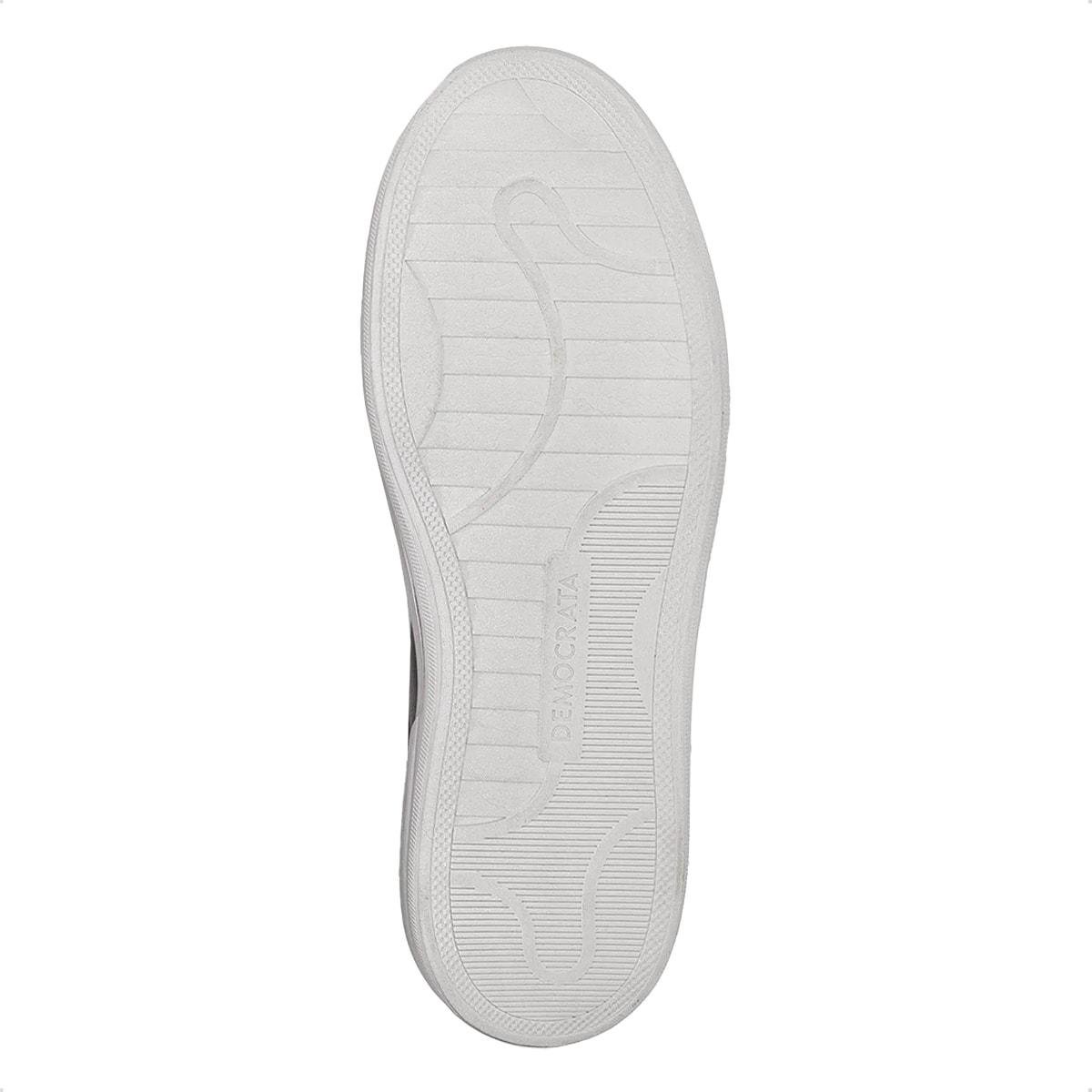 Sapatênis de Couro Democrata Masculino Clay 290302 Marrom Claro 4