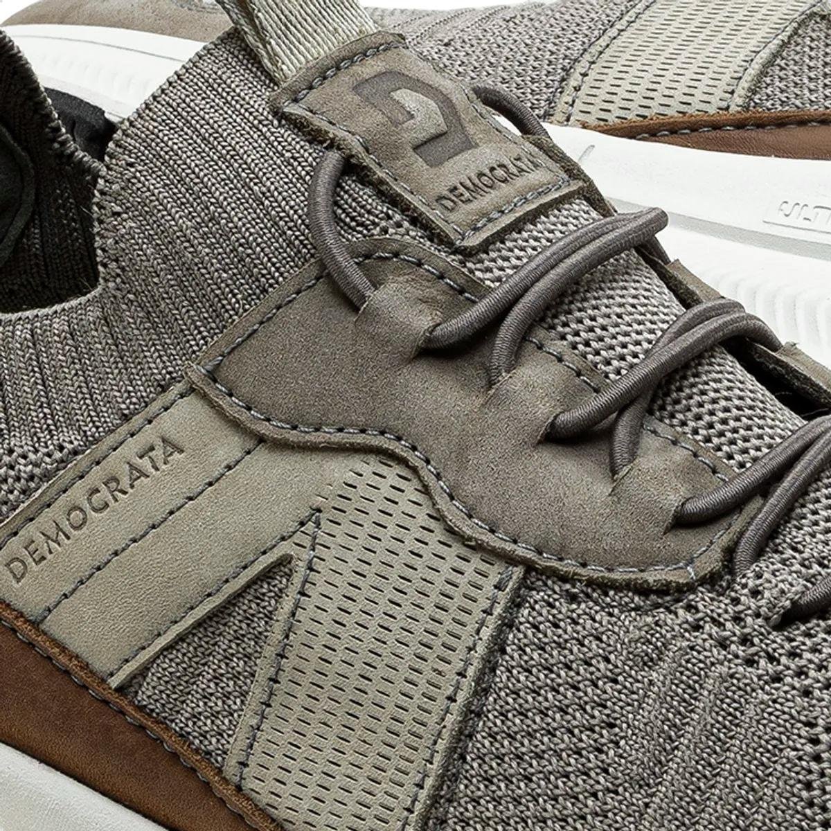 Tênis Democrata Masculino Brad Ultra Light 527103 Cinza 3