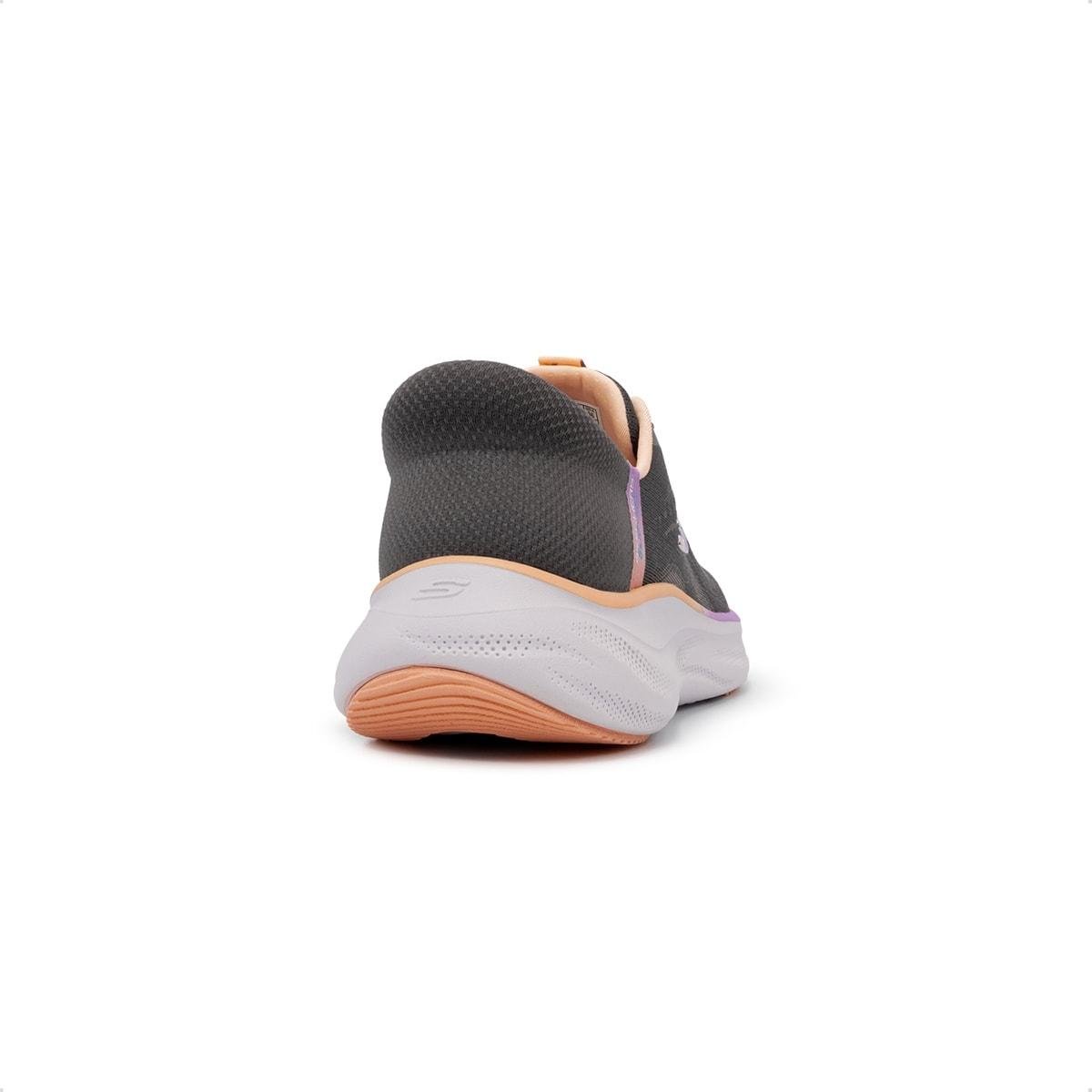 Tênis Skechers Feminino Skech Cloud-Perfectly Plush Cinza/Lilás 4