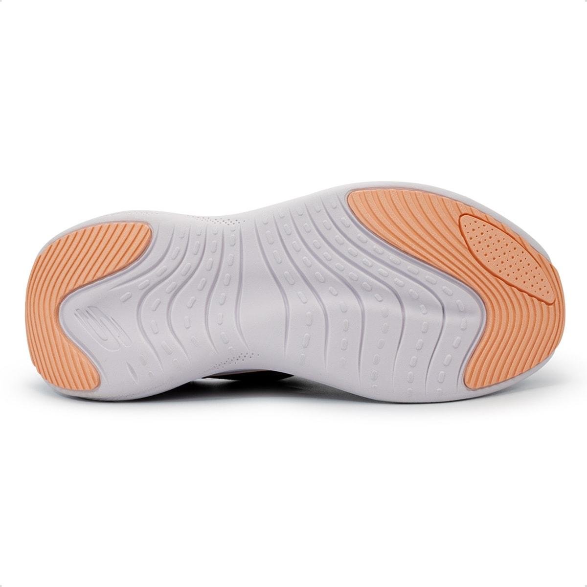 Tênis Skechers Feminino Skech Cloud-Perfectly Plush Cinza/Lilás 5