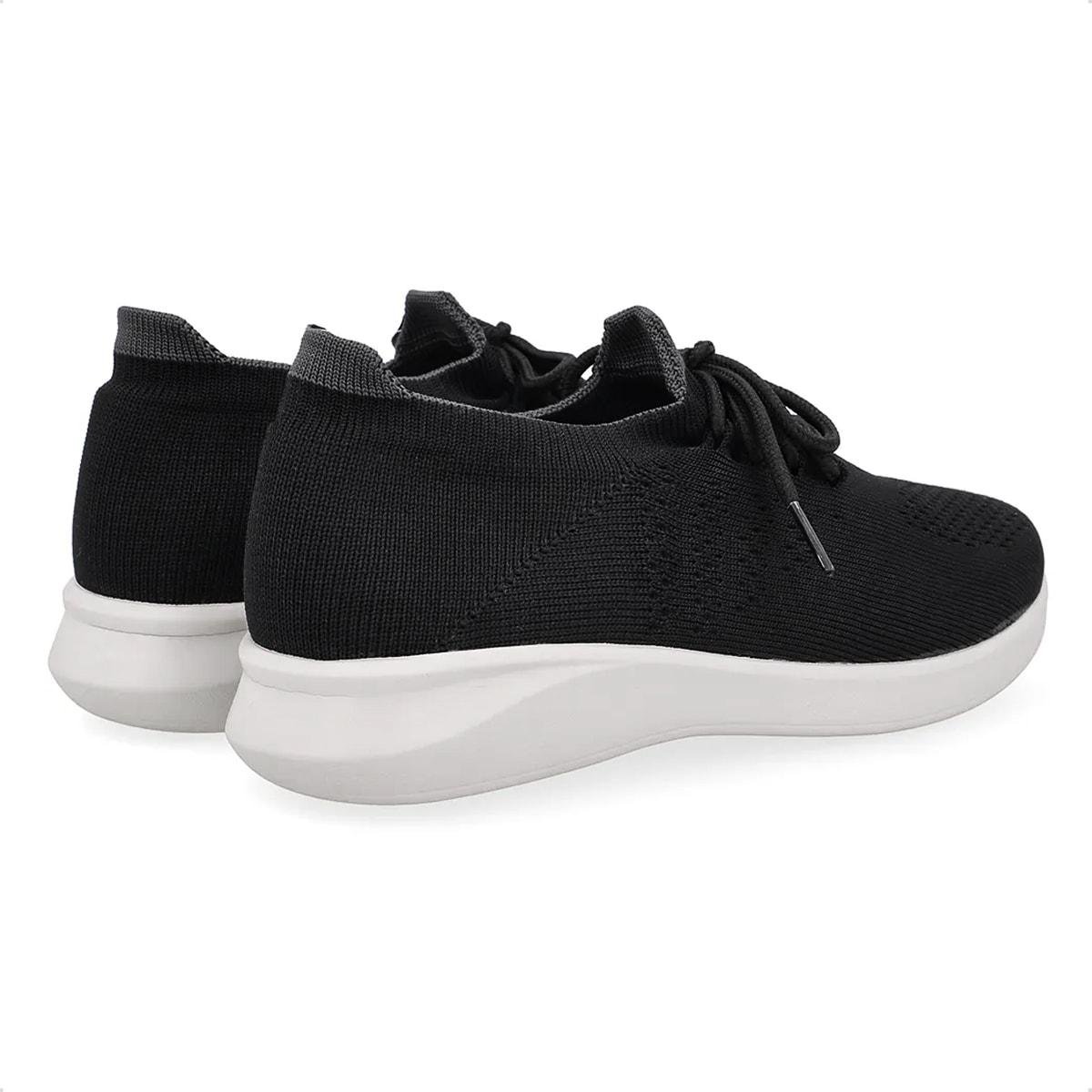 Tênis Usaflex Feminino Tricot UD03001 Preto 4