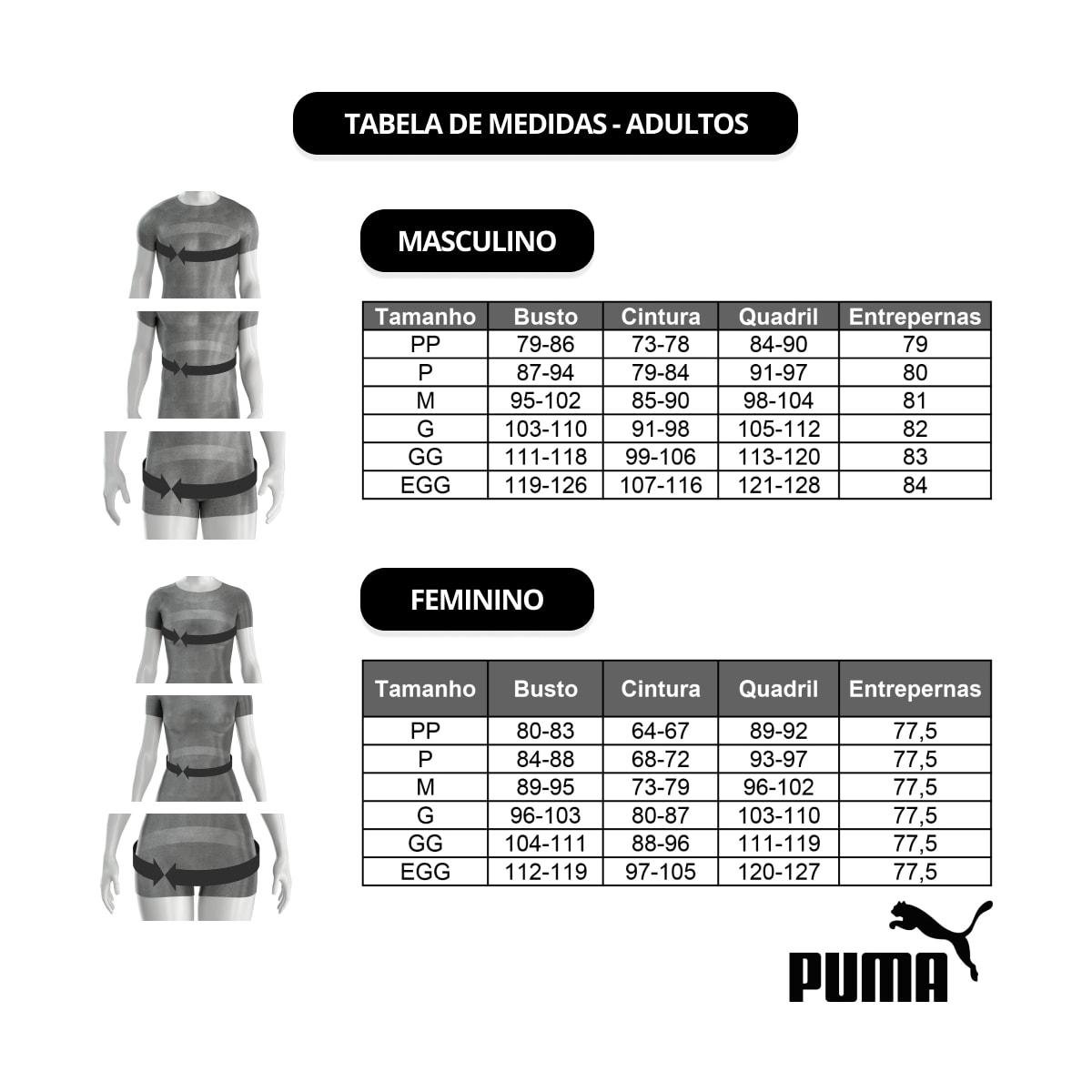 Camiseta Puma Masculina Manga Longa UV50+ 26080.002 Preto 3