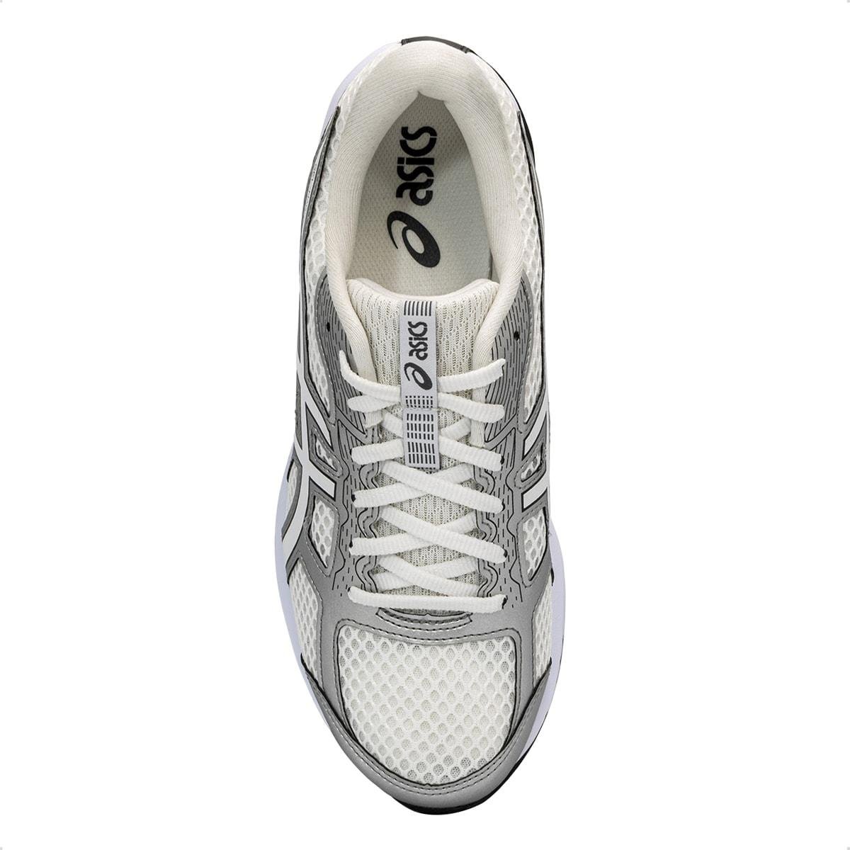 Tênis Asics Masculino Gel-Nagoya ST Corrida Branco/Prata 3