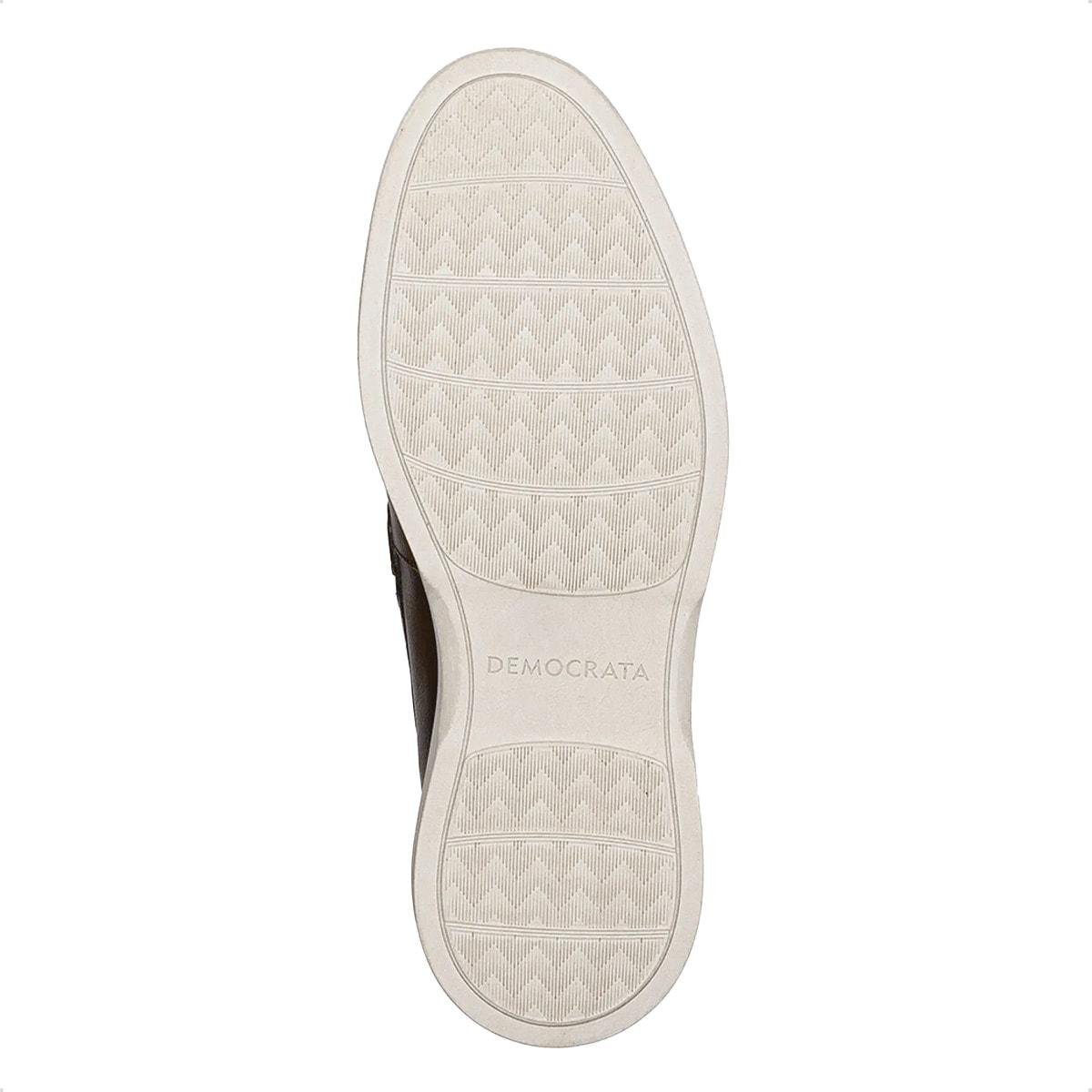 Mocassim de Couro Democrata Masculino Tulum 647101 Marrom 4