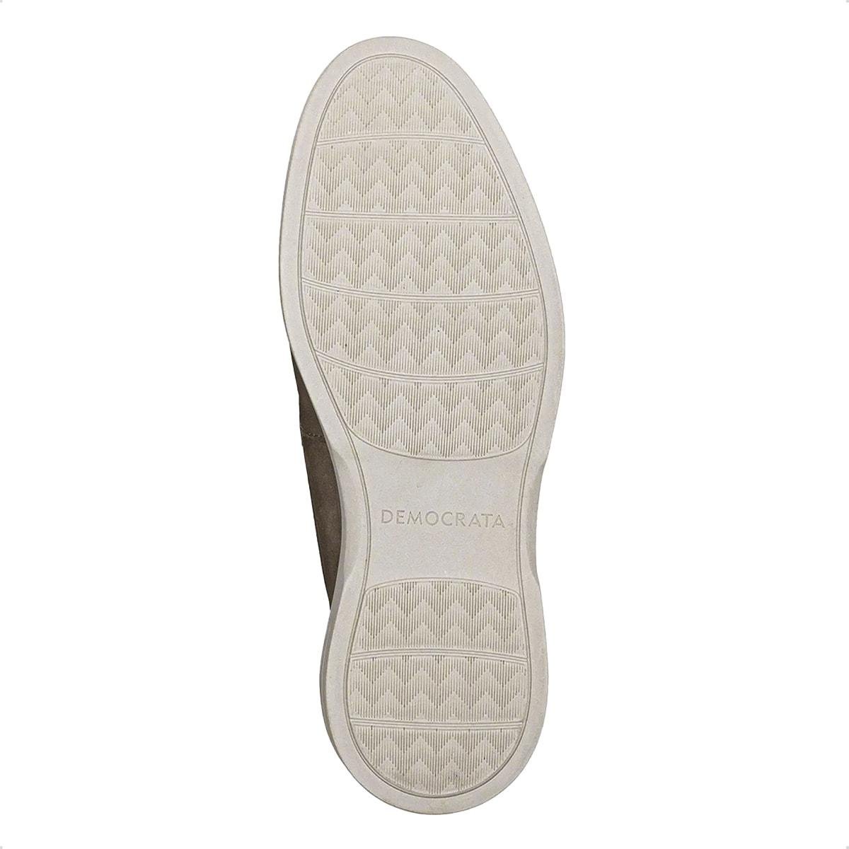 Mocassim de Couro Democrata Masculino Tulum 647101 Bege 4