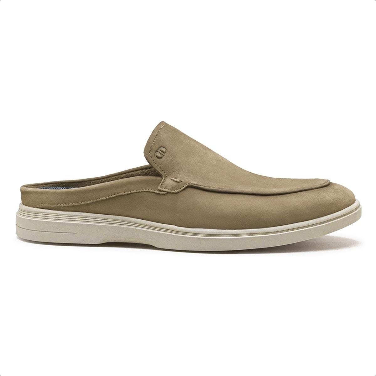 Mule de Couro Democrata Masculino Tulum 647102