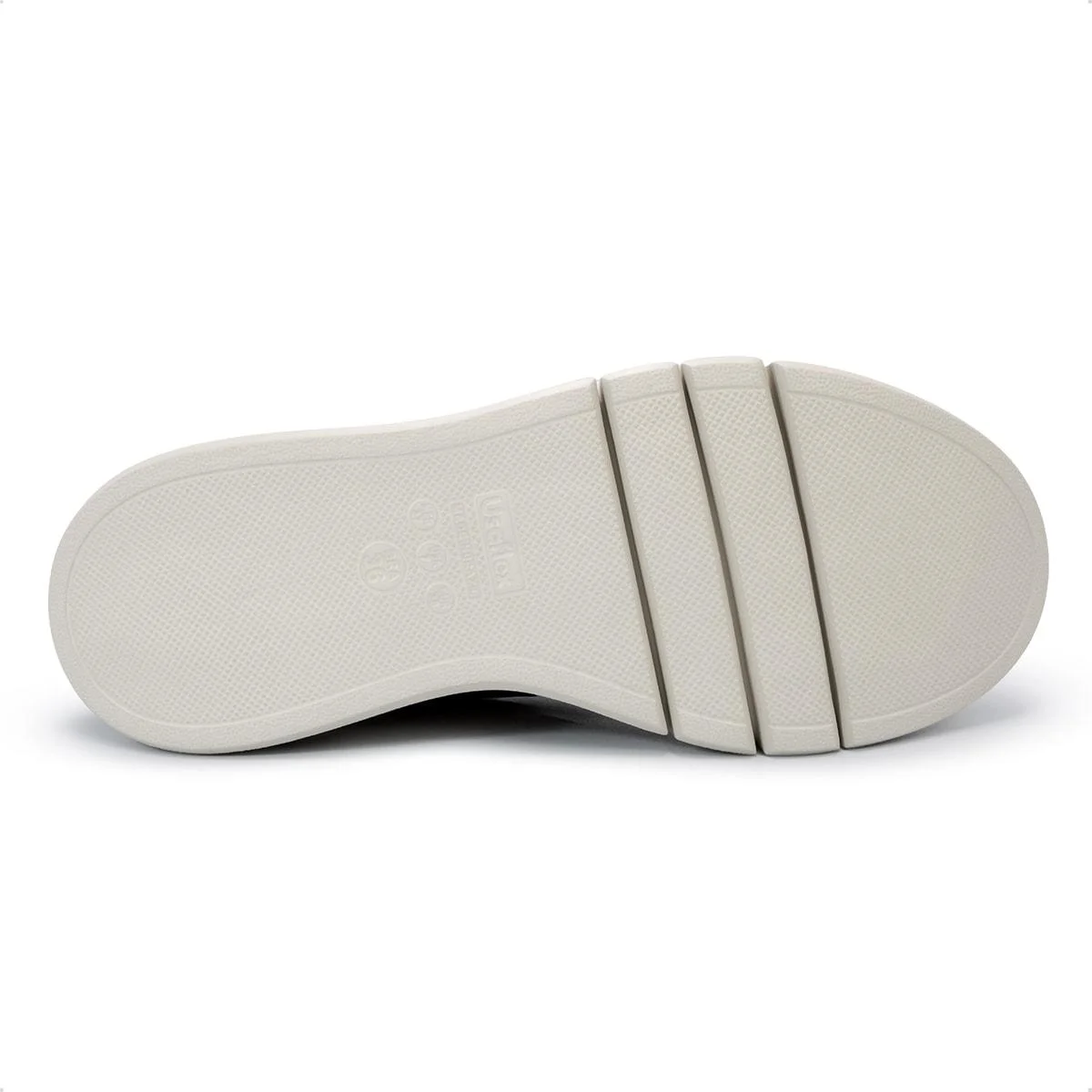 Tênis Usaflex Feminino Slip On Tecido Detalhe Costura Casual AM01009 Vinho 5
