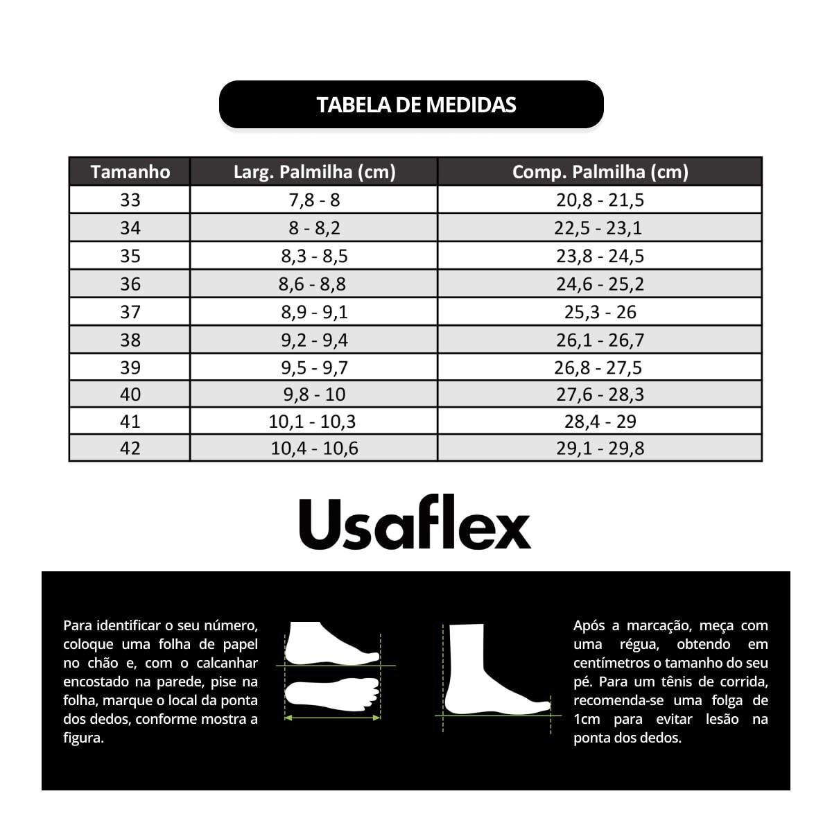 Chinelo Usaflex Feminino Salto Baixo Couro Casual UD04005 Preto 6