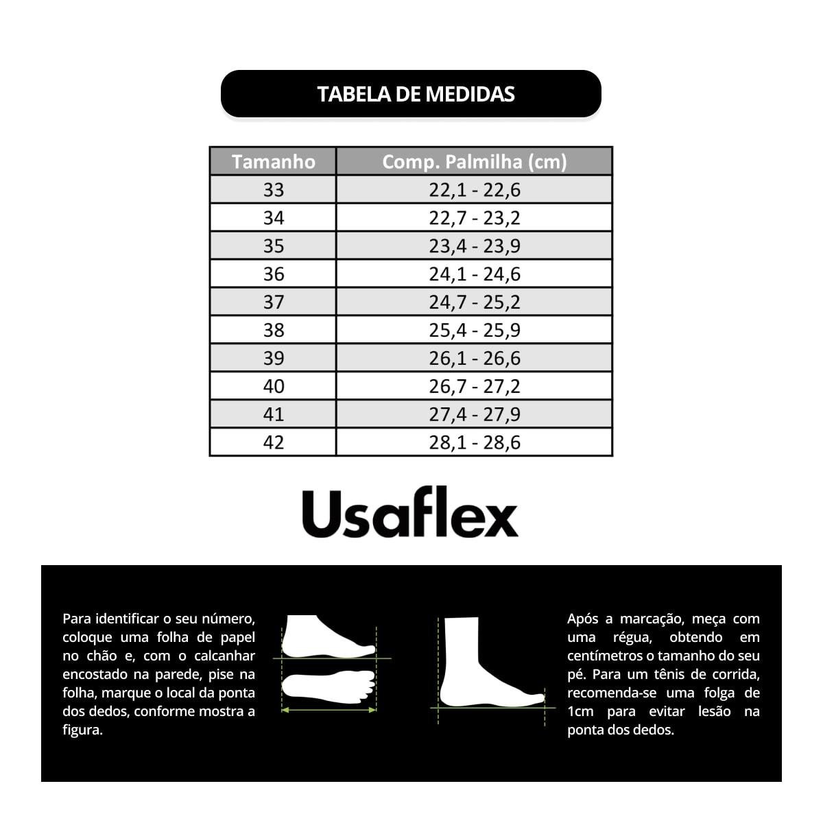 Sandália Usaflex Feminina Couro Tira Elástico Casual UD04004 Dourado 6
