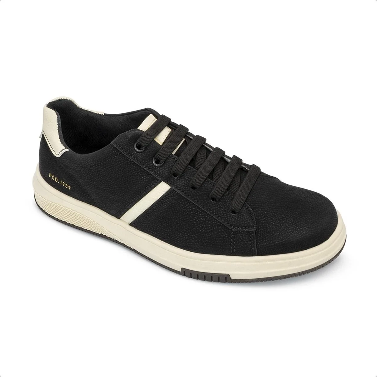 Sapatênis Pegada Masculino District Casual 172402 Preto 2