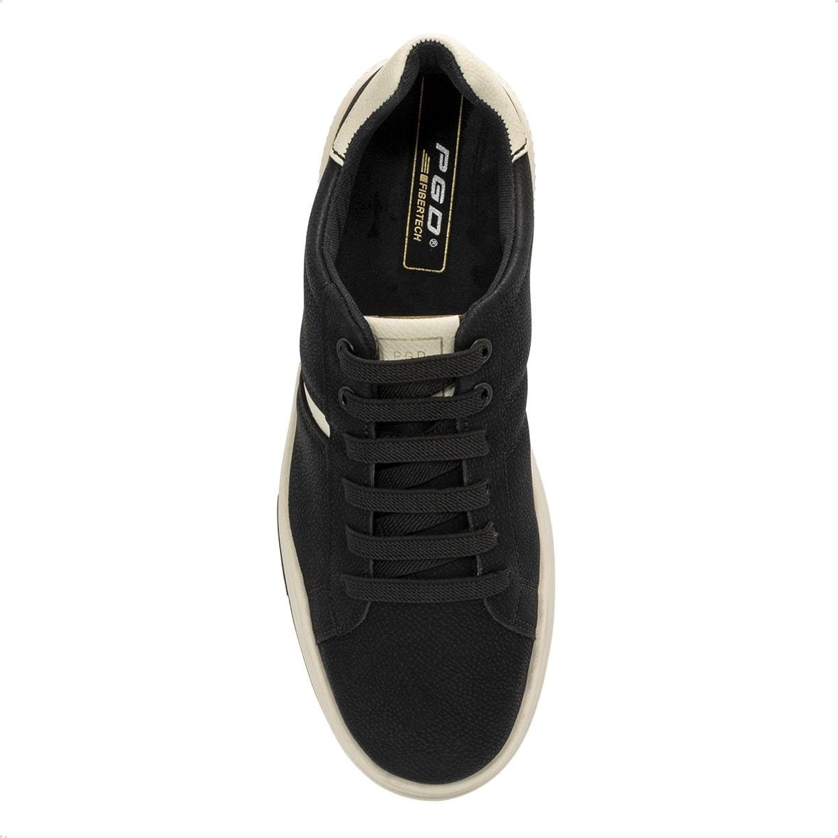 Sapatênis Pegada Masculino District Casual 172402 Preto 3