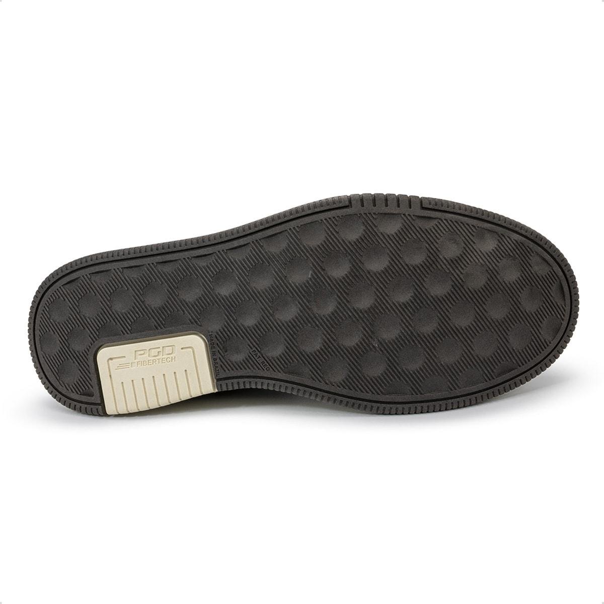 Sapatênis Pegada Masculino District Casual 172402 Preto 5