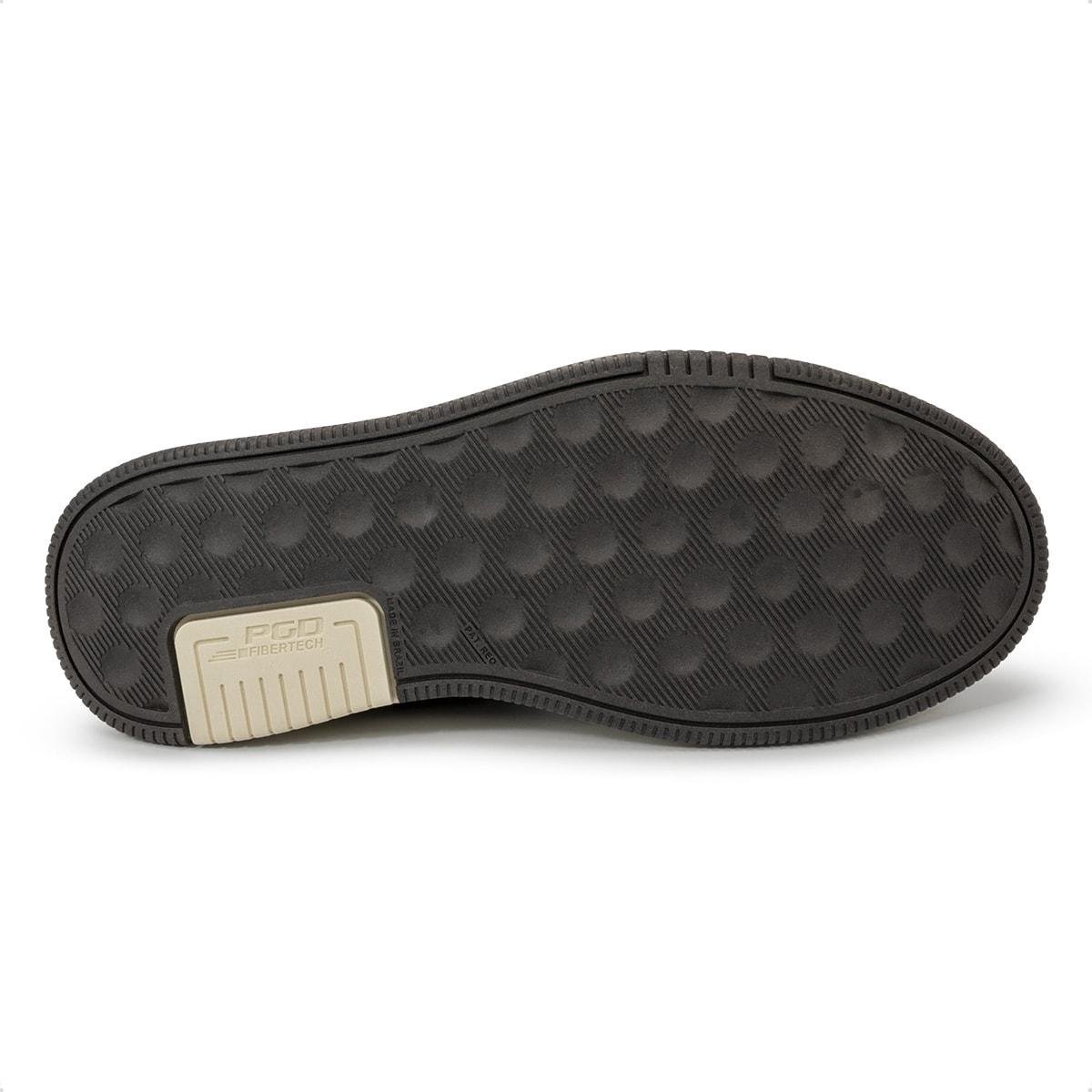 Sapatênis Pegada Masculino District Casual 172402 Marrom Escuro 5