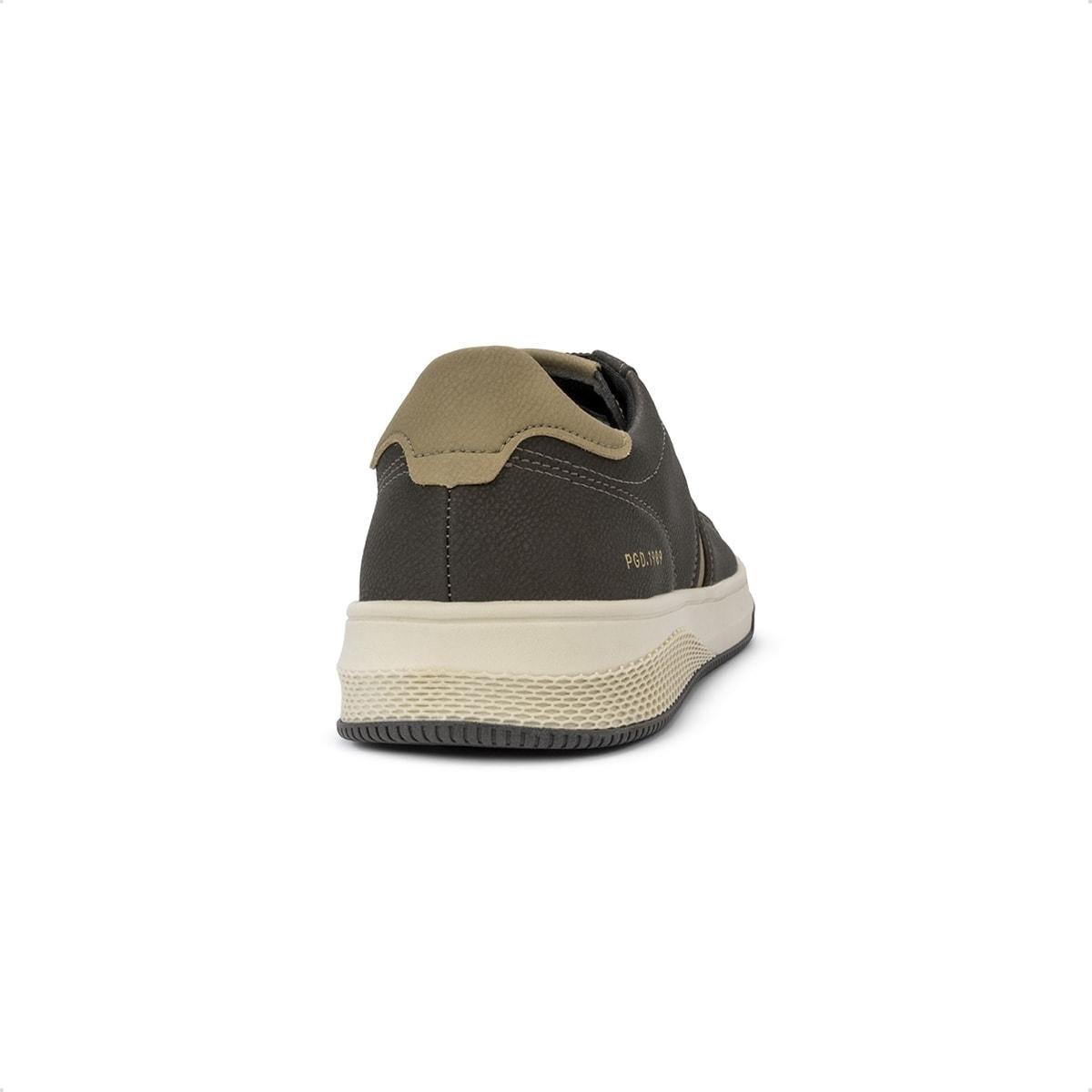 Sapatênis Pegada Masculino District Casual 172402 Marrom Escuro 4