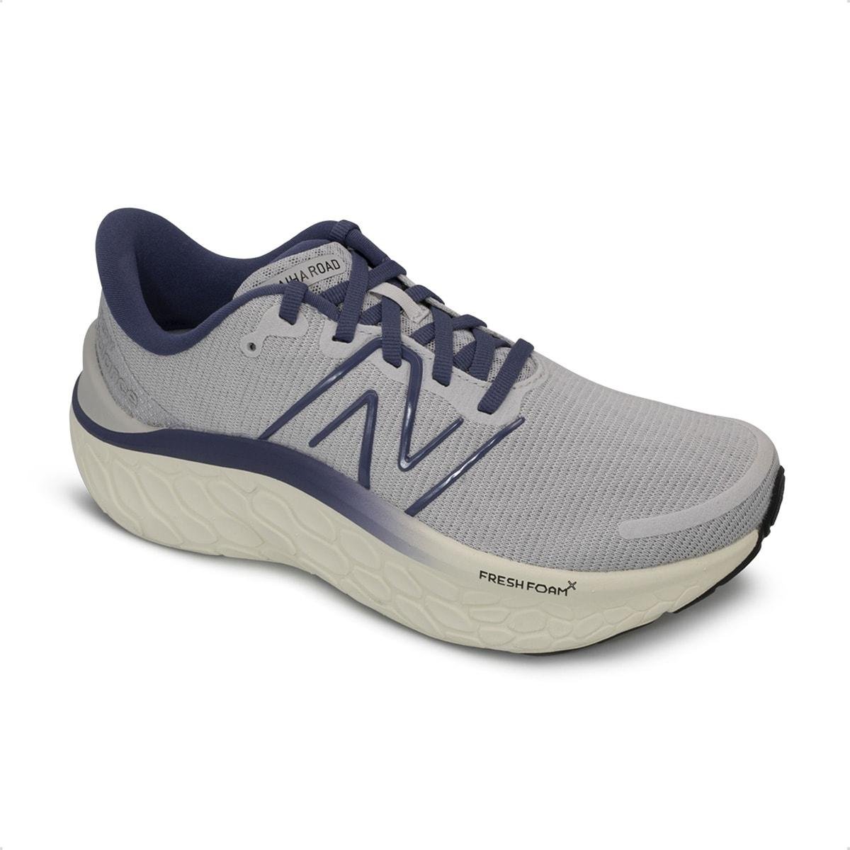 Tênis New Balance Feminino Fresh Foam X Kaiha Road Corrida Cinza/Roxo 2