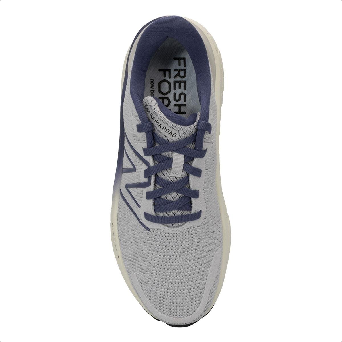 Tênis New Balance Feminino Fresh Foam X Kaiha Road Corrida Cinza/Roxo 3