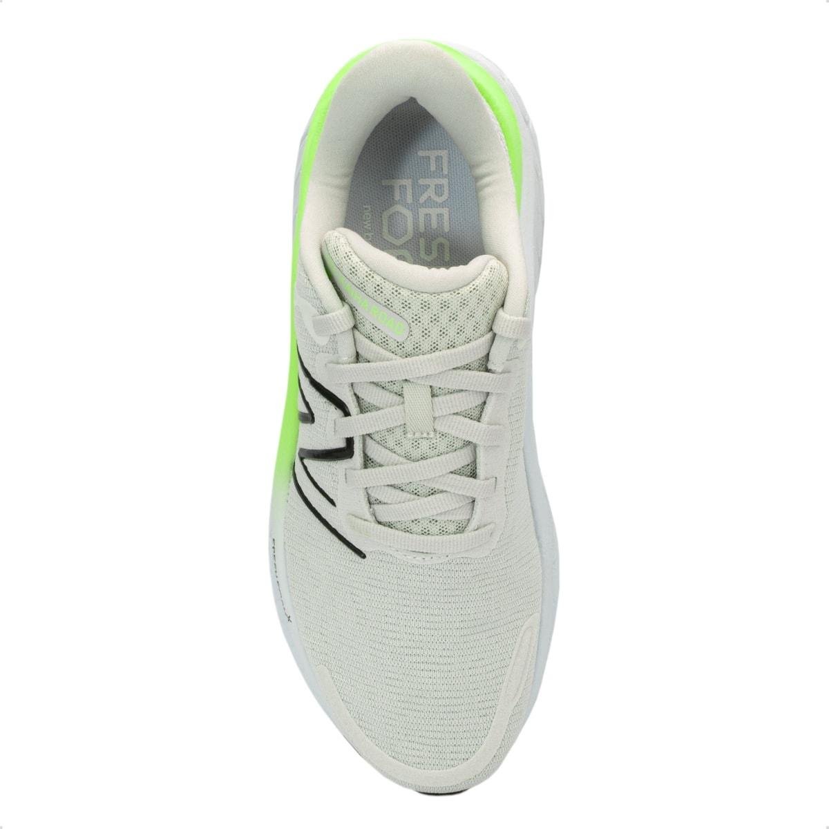 Tênis New Balance Feminino Fresh Foam X Kaiha Road Corrida Cinza/Verde 3
